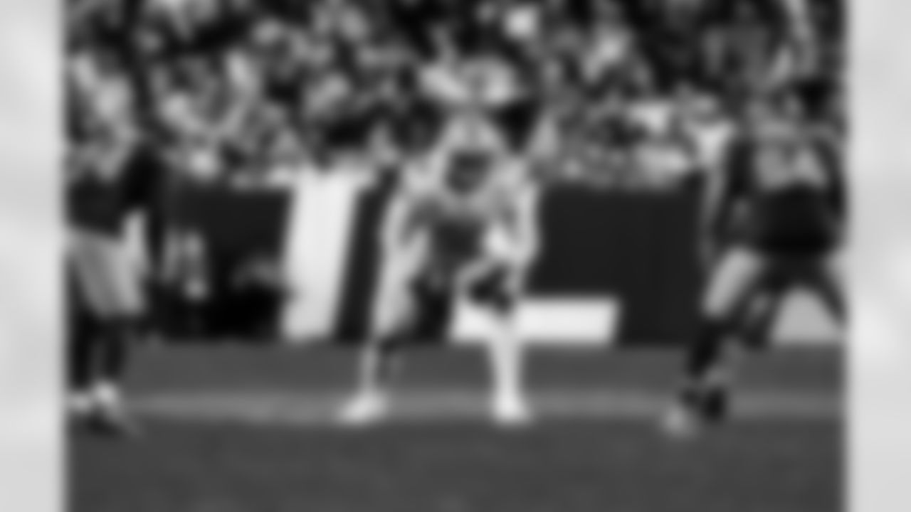 Detroit Lions tackle Penei Sewell (58) during an NFL football game against the Washington Commanders on Sunday, Nov. 9, 2025 in Landover, Md. (Jeff Nguyen/Detroit Lions via AP)