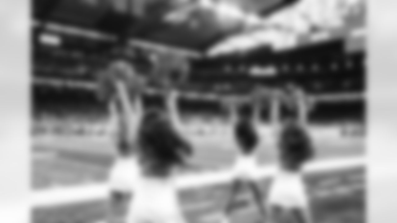 Detroit Lions Cheerleaders perform during an NFL football game against the Houston Texans on Saturday, Aug. 23, 2025 in Detroit. (Stephanie VanWagoner/Detroit Lions)