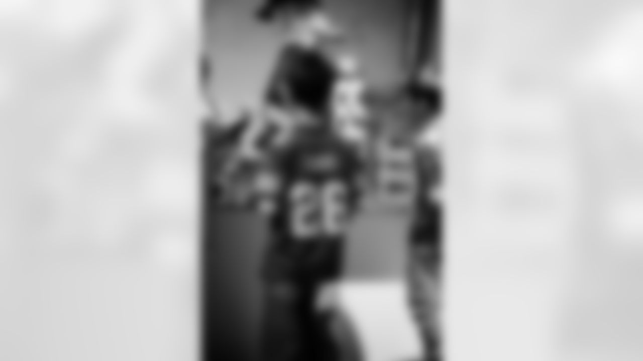 Fans attend a Thanksgiving game watch party on Thursday, Nov. 27, 2025 in Cologne, Germany. (Felix Lindenbeck/Detroit Lions via AP)