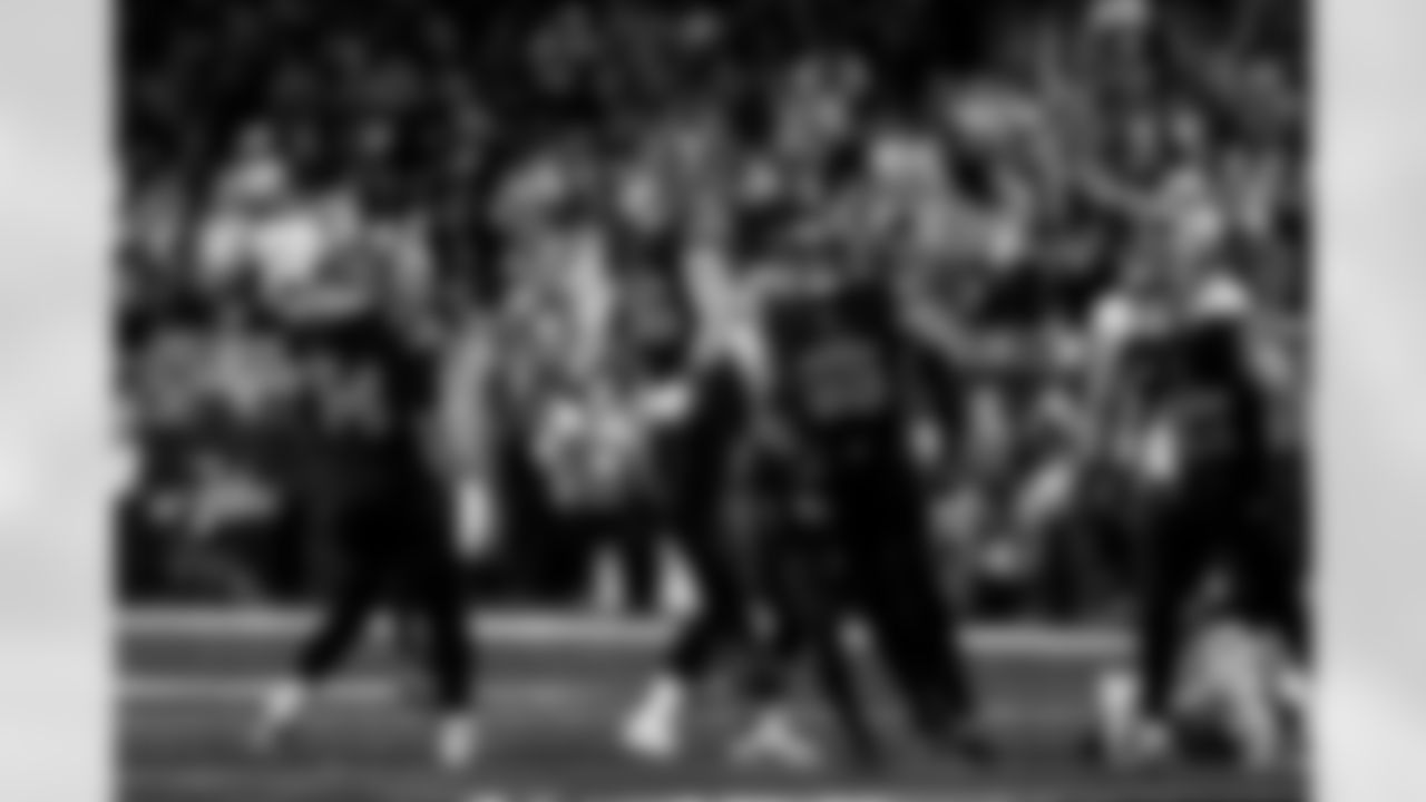 Detroit Lions linebacker Jack Campbell (46)  during an NFL football game against the Tampa Bay Buccaneers on Monday, Oct. 20, 2025 in Detroit. (Jeff Nguyen/Detroit Lions via AP)