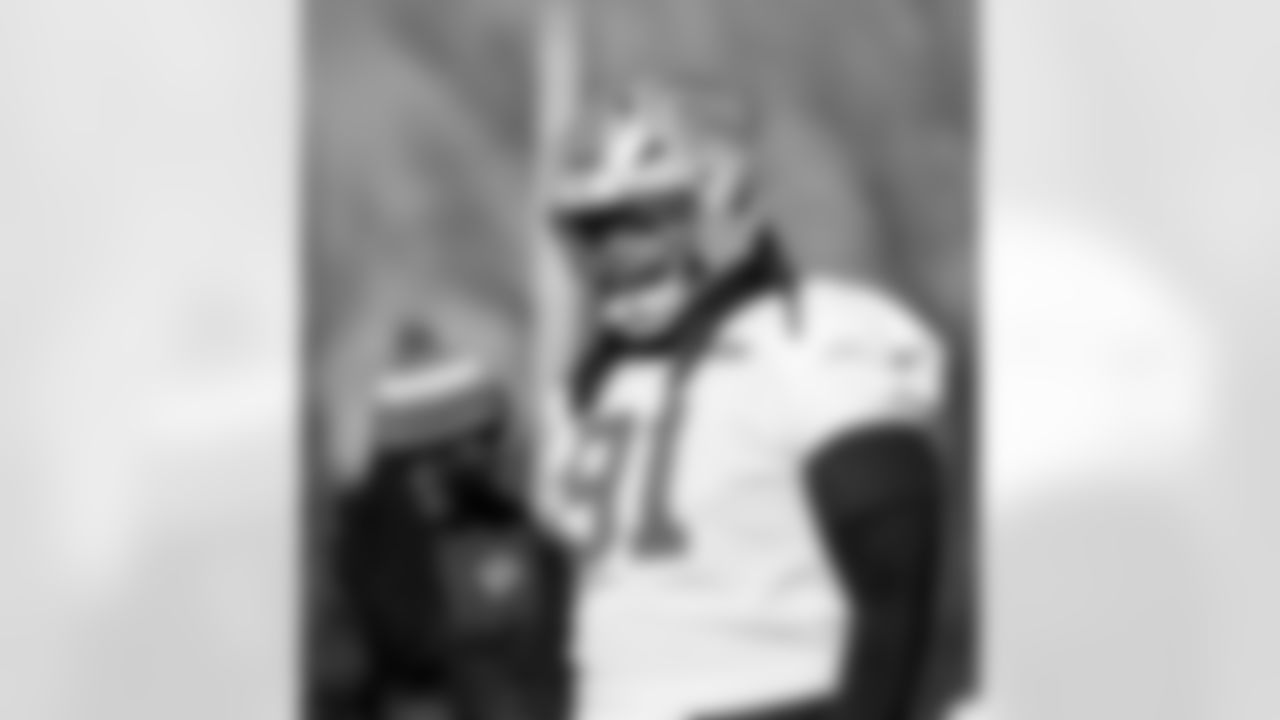 Detroit Lions defensive lineman Tyleik Williams (91) during practice at the Meijer Performance Center on Nov. 13, 2025 in Allen Park, Mich. (Jeff Nguyen/Detroit Lions)