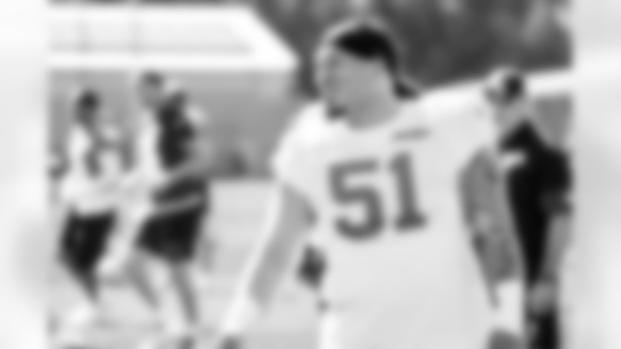 Detroit Lions defensive lineman Roy Lopez (51) during practice at the Meijer Performance Center on Oct. 3, 2025 in Allen Park, Mich. (Jeff Nguyen/Detroit Lions)