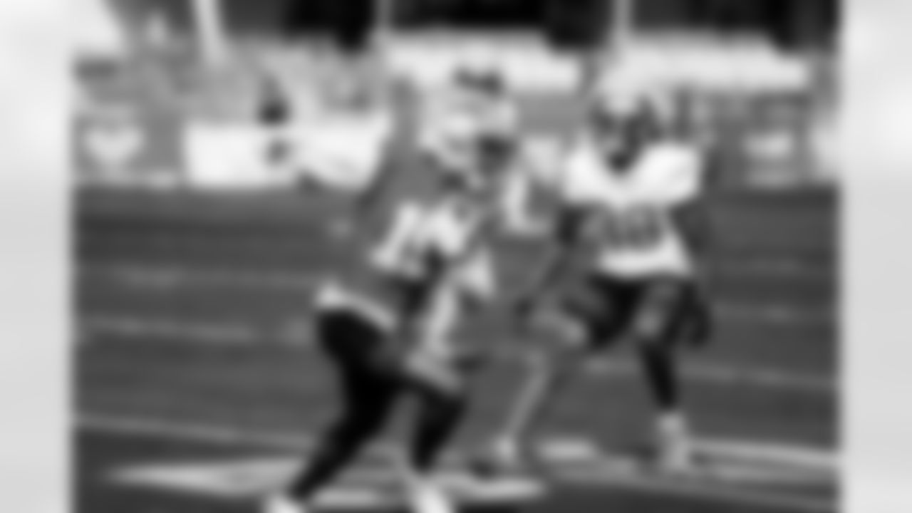 Detroit Lions wide receiver Dominic Lovett (19) during training camp at the Meijer Performance Center on July 24, 2025 in Allen Park, Mich. (Jeff Nguyen/Detroit Lions)