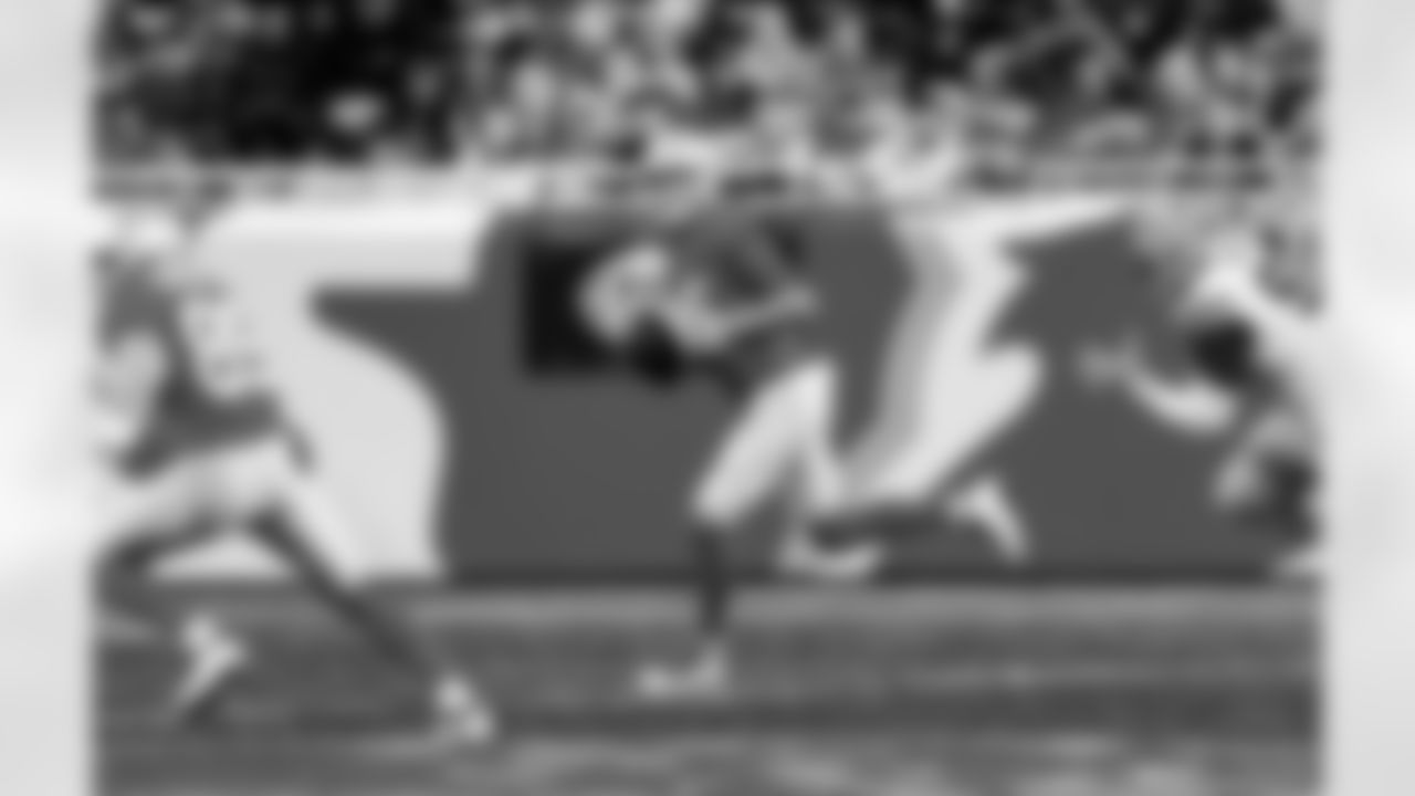 Detroit Lions quarterback Jared Goff (16) during an NFL football game against the Green Bay Packers on Thursday, Nov. 27, 2025 in Detroit. (Jeff Nguyen/Detroit Lions via AP)