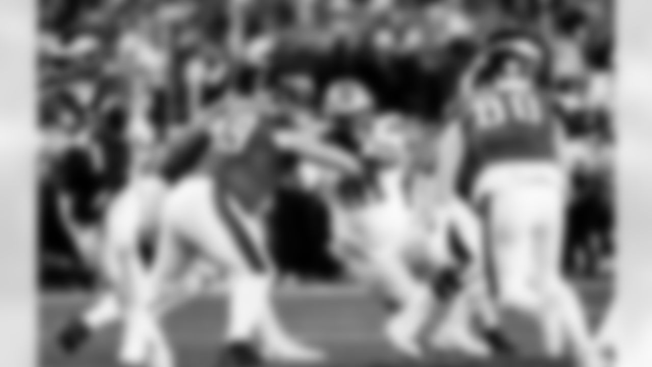 Detroit Lions defensive lineman Tyleik Williams (91) during an NFL football game against the Philadelphia Eagles on Sunday, Nov. 16, 2025 in Philadelphia. (Jeff Nguyen/Detroit Lions via AP)