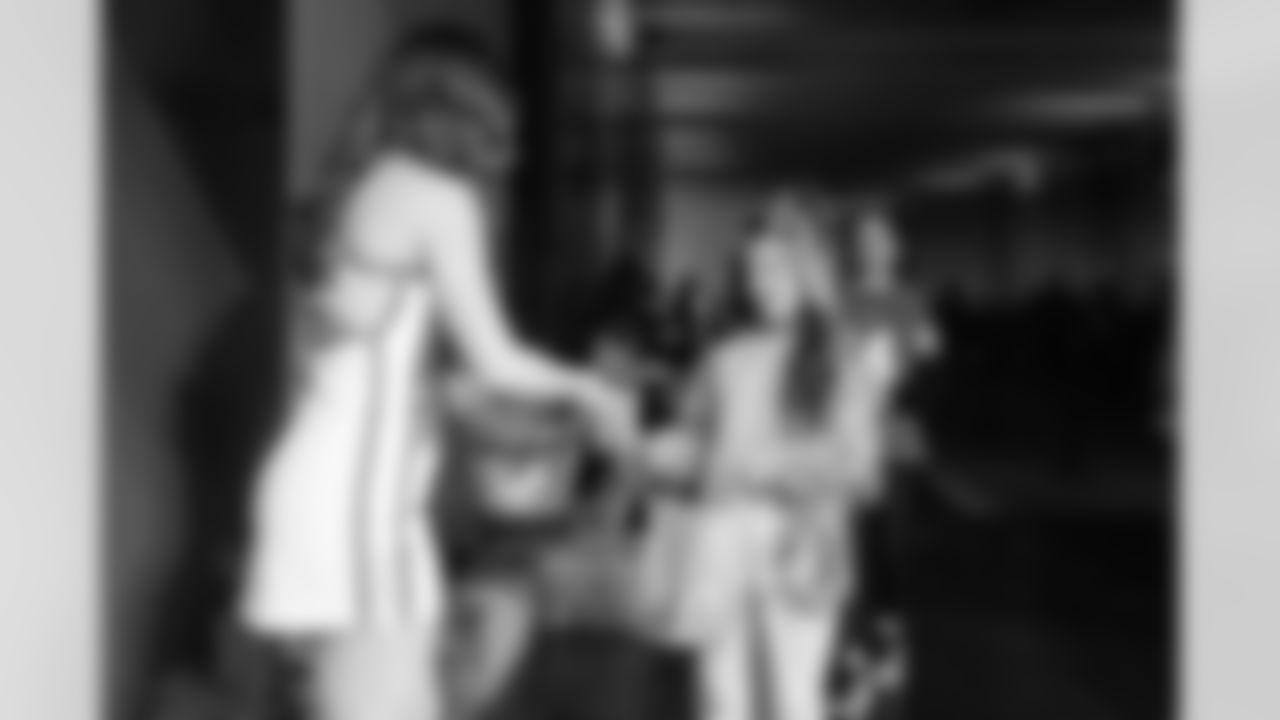 Cub Club members go trick or treating in the field tunnel during the Cub Club Halloween event at Ford Field on Oct. 29, 2025 in Detroit. (Mike Ferdinande/Detroit Lions)