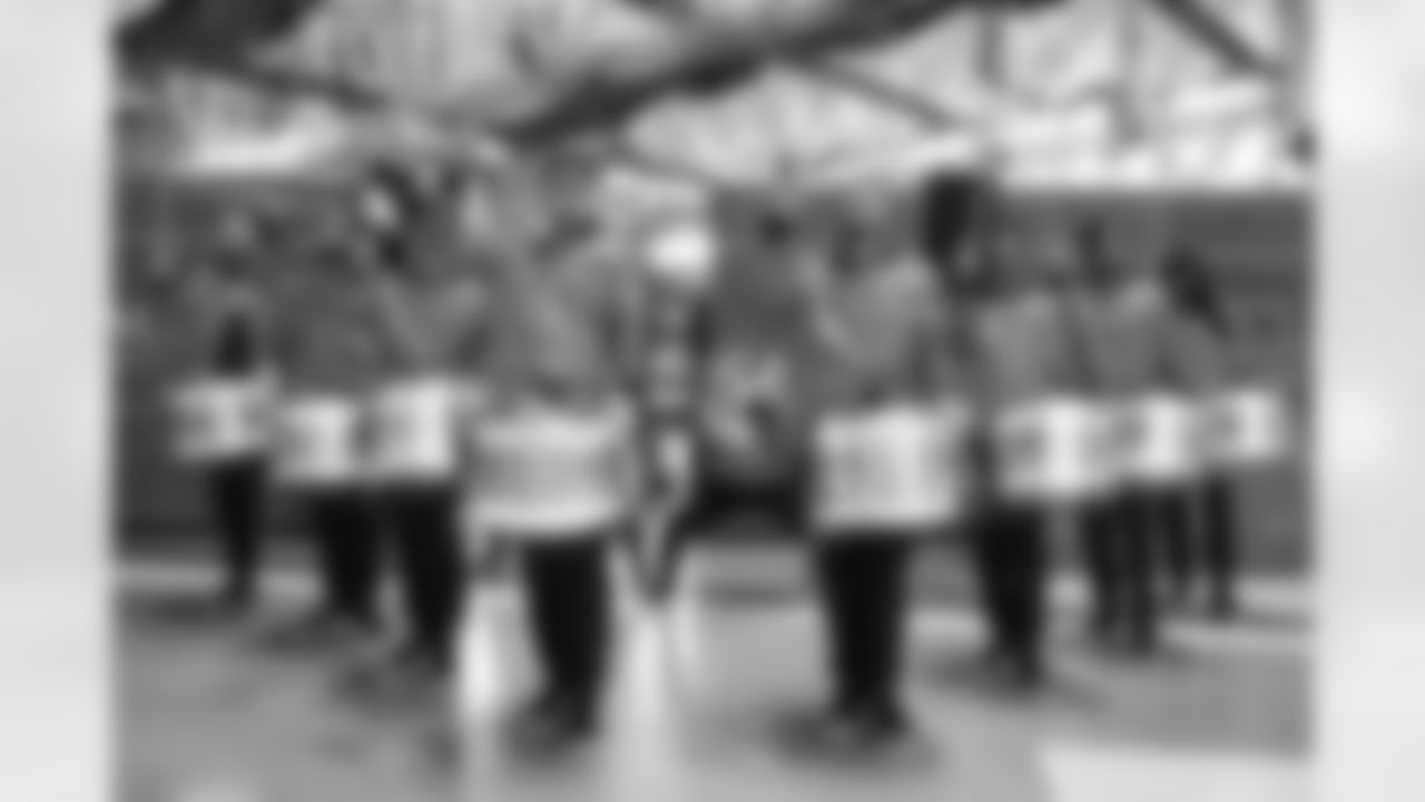 Detroit Lions Honolulu Boom performs before an NFL football game against the Green Bay Packers on Thursday, Nov. 27, 2025 in Detroit. (Mike Ferdinande/Detroit Lions)