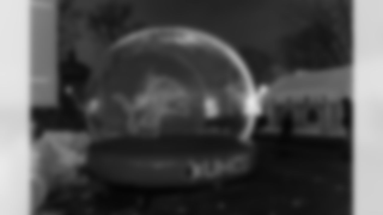 UMCU Snow Globe during the Cub Club Wild Lights event at the Detroit Zoo on Dec. 10, 2025 in Royal Oak, Mich. (Stephanie VanWagoner/Detroit Lions)