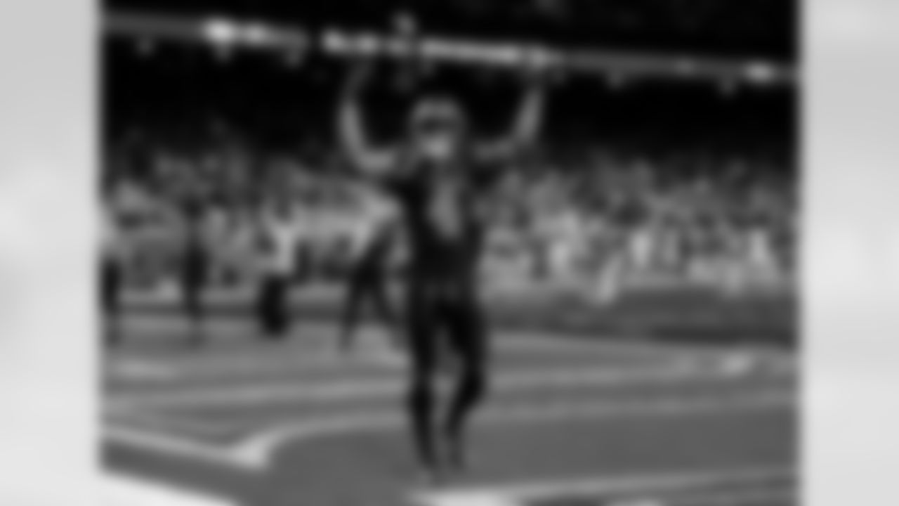 Detroit Lions cornerback D.J. Reed (4) after an NFL football game against the New York Giants on Sunday, Nov. 23, 2025 in Detroit. (Jeff Nguyen/Detroit Lions via AP)