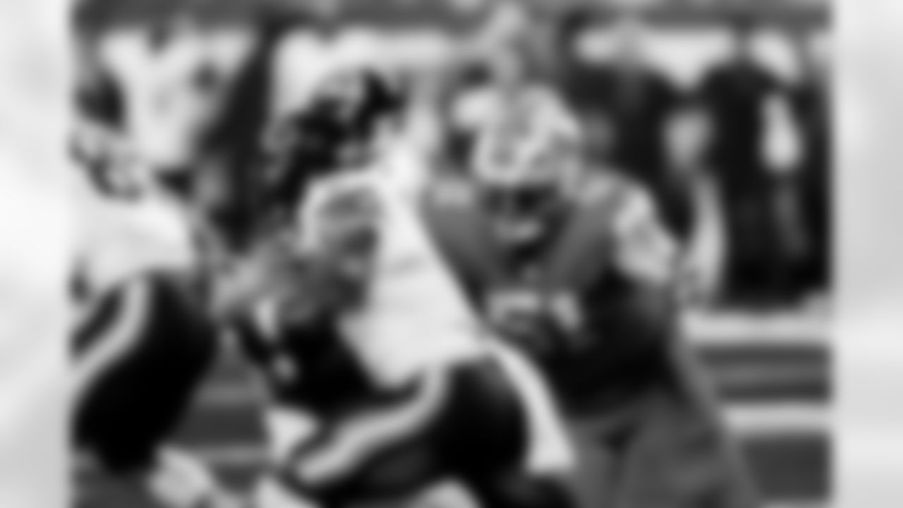 Detroit Lions defensive lineman Roy Lopez (51) makes a tackle during an NFL football game against the Chicago Bears on Sunday, Sept. 14, 2025 in Detroit. (Jeff Nguyen/Detroit Lions via AP)