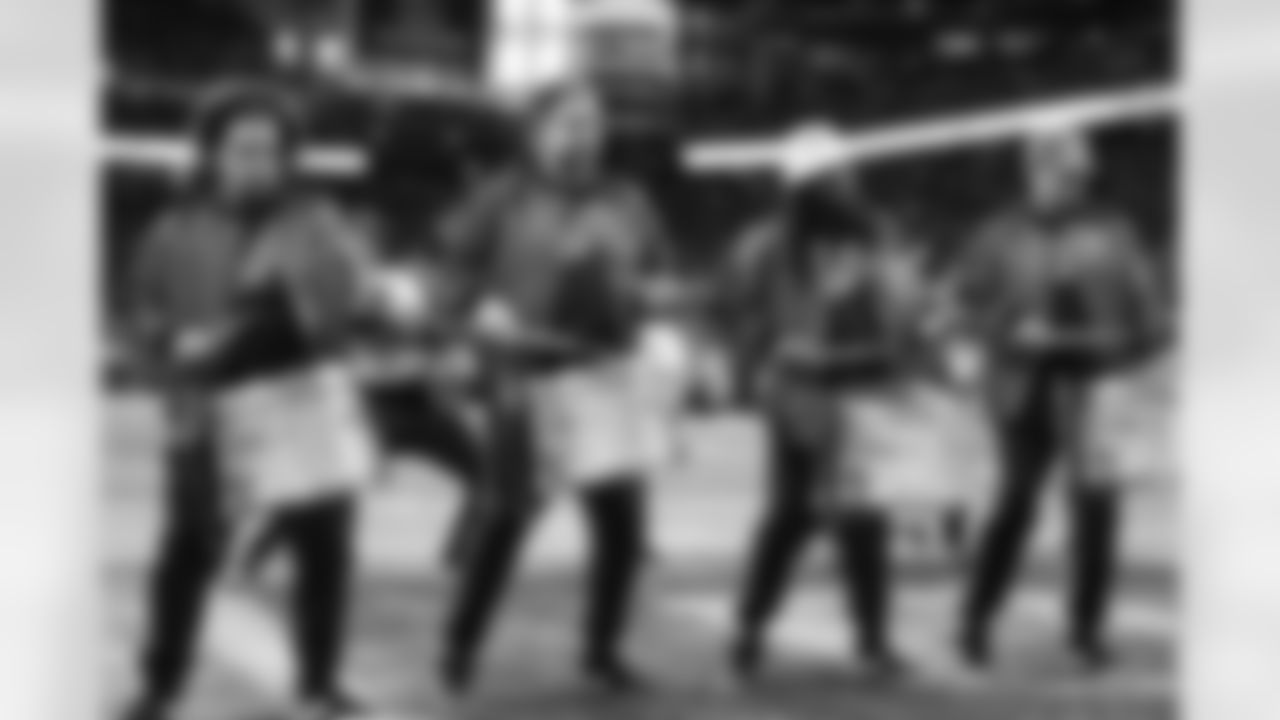 Detroit Lions Honolulu Boom performs during an NFL football game against the Minnesota Vikings on Sunday, Nov. 2, 2025 in Detroit. (Mike Ferdinande/Detroit Lions)