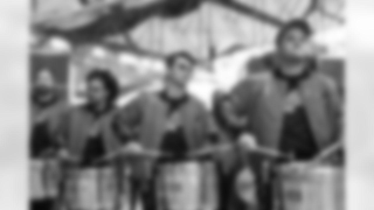 Detroit Lions Honolulu Boom performs before an NFL football game against the Minnesota Vikings on Sunday, Nov. 2, 2025 in Detroit. (Mike Ferdinande/Detroit Lions)