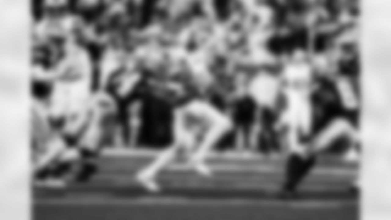 Detroit Lions running back David Montgomery (5) during an NFL football game against the Dallas Cowboys on Thursday, Dec. 4, 2025 in Detroit. (Jeff Nguyen/Detroit Lions via AP)