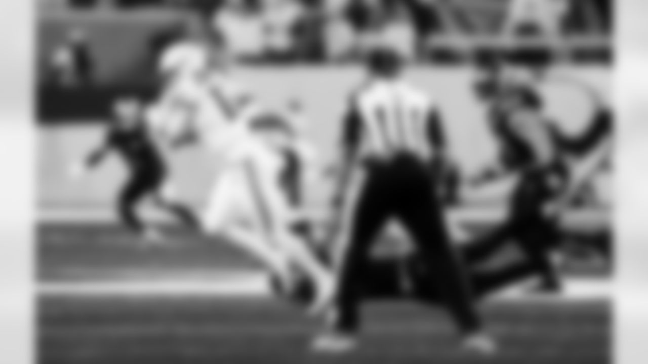 Detroit Lions edge rusher Aidan Hutchinson (97) sacks Minnesota Vikings quarterback Max Brosmer (12) during an NFL football game against the Minnesota Vikings on Thursday, Dec. 25, 2025 in Minneapolis. (Jeff Nguyen/Detroit Lions via AP)