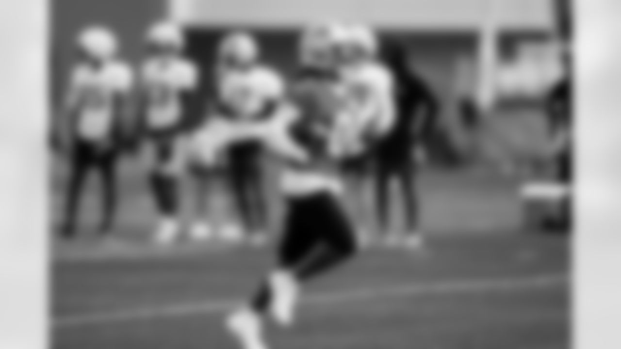 Detroit Lions running back Jahmyr Gibbs (0) during training camp at the Meijer Performance Center on July 24, 2025 in Allen Park, Mich. (Jeff Nguyen/Detroit Lions)
