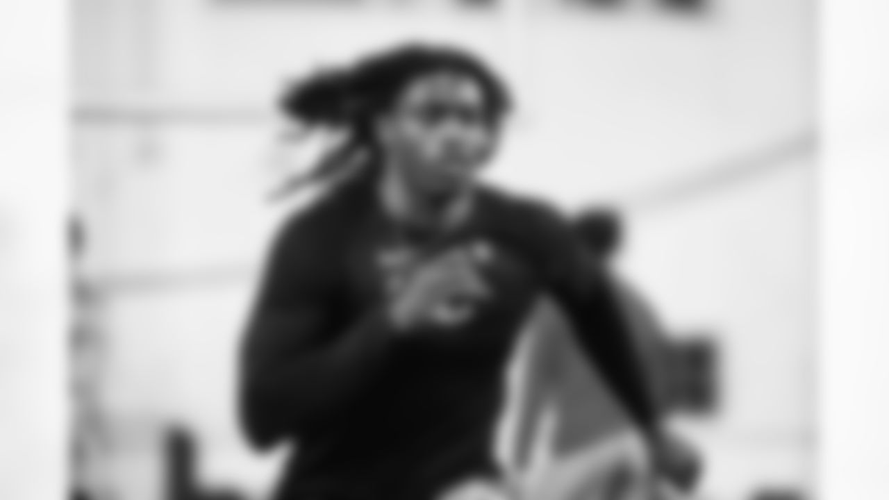 Detroit Lions cornerback Morice Norris (26) during offseason workouts at the Meijer Performance Center on April 23, 2025 in Allen Park, Mich. (Jeff Nguyen/Detroit Lions)