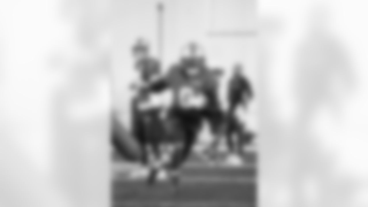 Detroit Lions running back Jahmyr Gibbs (0) during practice at the Meijer Performance Center on Dec. 10, 2025 in Allen Park, Mich. (Jeff Nguyen/Detroit Lions)