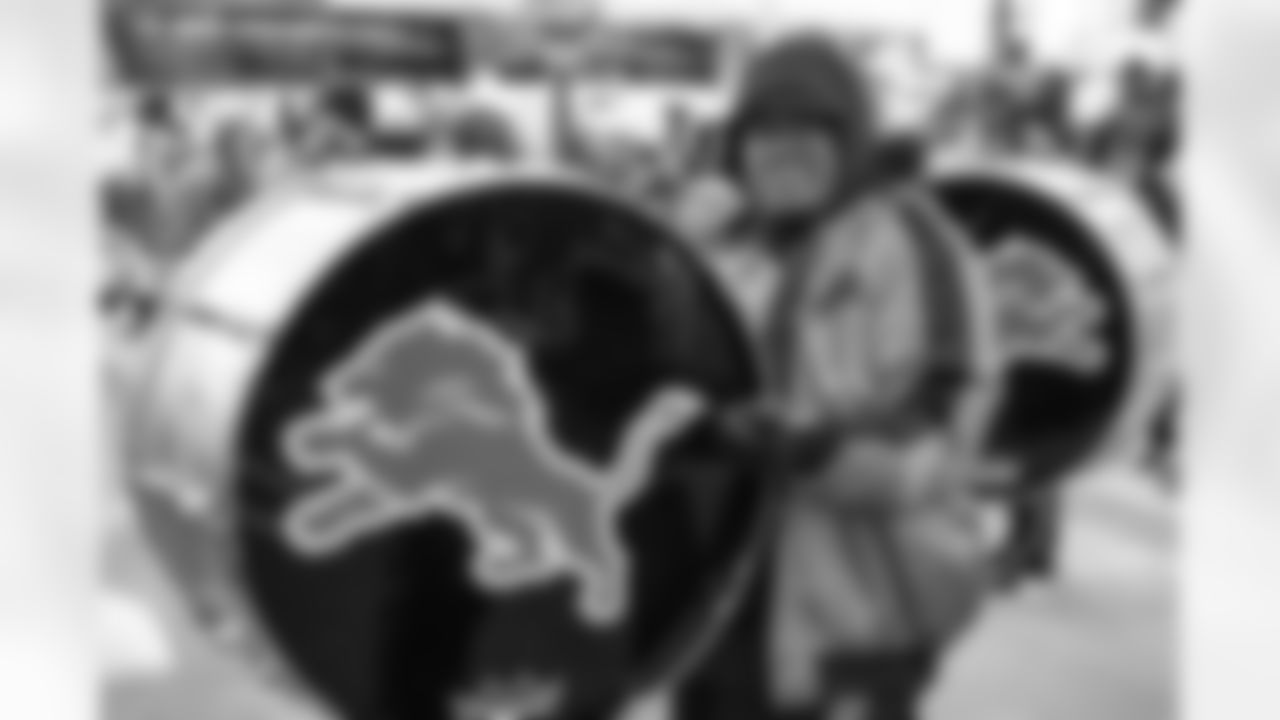 Detroit Lions Honolulu Boom performs before an NFL football game against the Pittsburgh Steelers on Sunday, Dec. 21, 2025 in Detroit. (Mike Ferdinande/Detroit Lions)