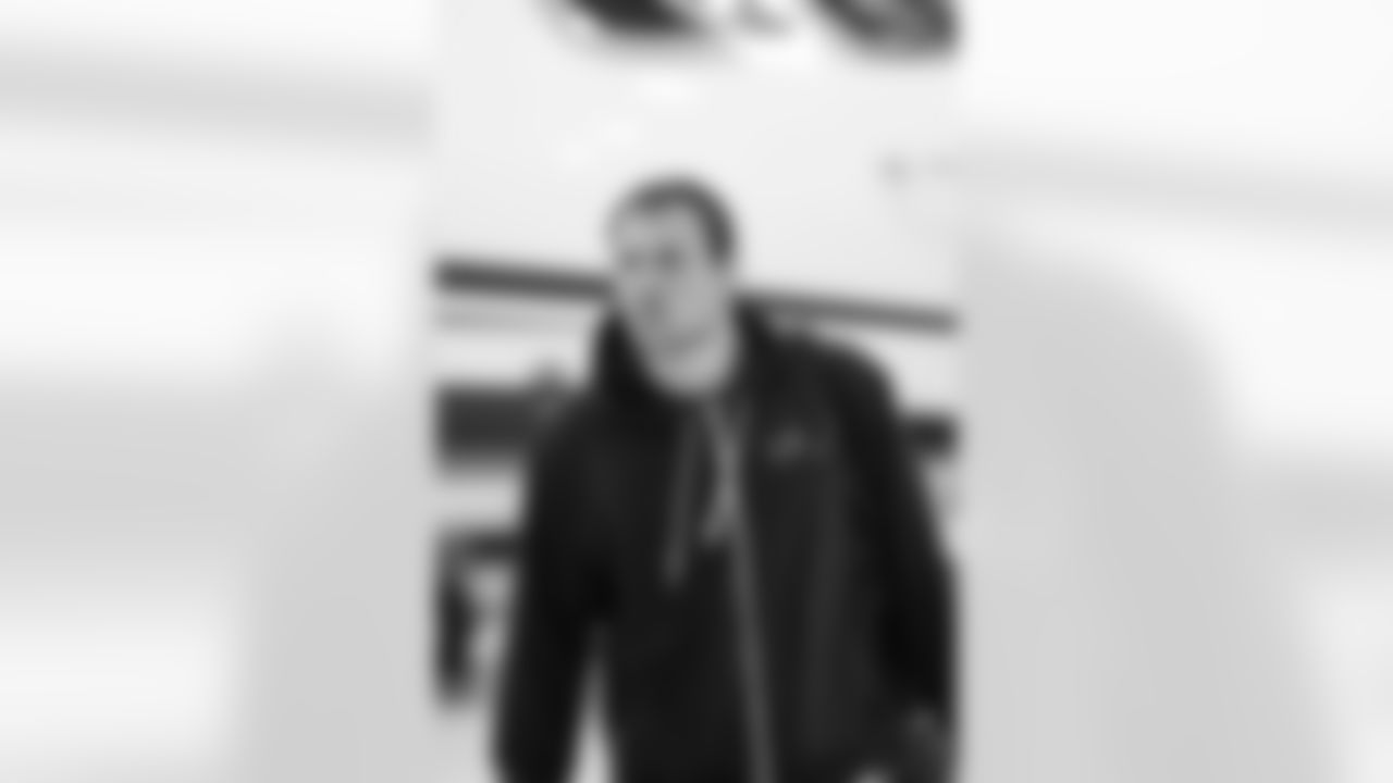 Detroit Lions linebacker Jack Campbell (46) travels to Los Angeles on Nov. 13, 2025. (Jeff Nguyen/Detroit Lions via AP)