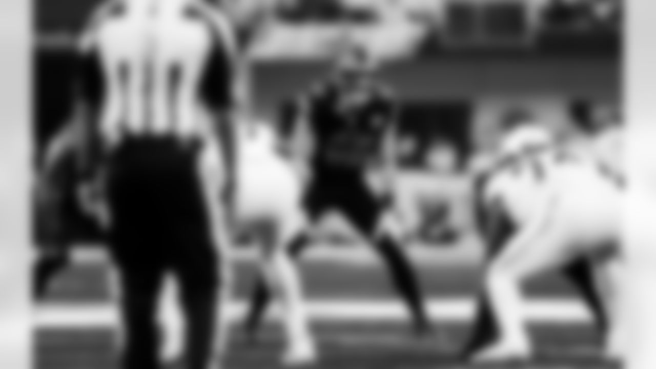 Detroit Lions linebacker Jack Campbell (46) during an NFL football game against the Minnesota Vikings on Thursday, Dec. 25, 2025 in Minneapolis. (Jeff Nguyen/Detroit Lions via AP)