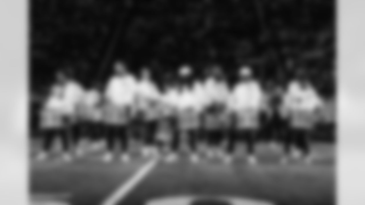 Detroit Lions Honolulu Boom performs before an NFL football game against the Dallas Cowboys on Thursday, Dec. 4, 2025 in Detroit. (Mike Ferdinande/Detroit Lions)