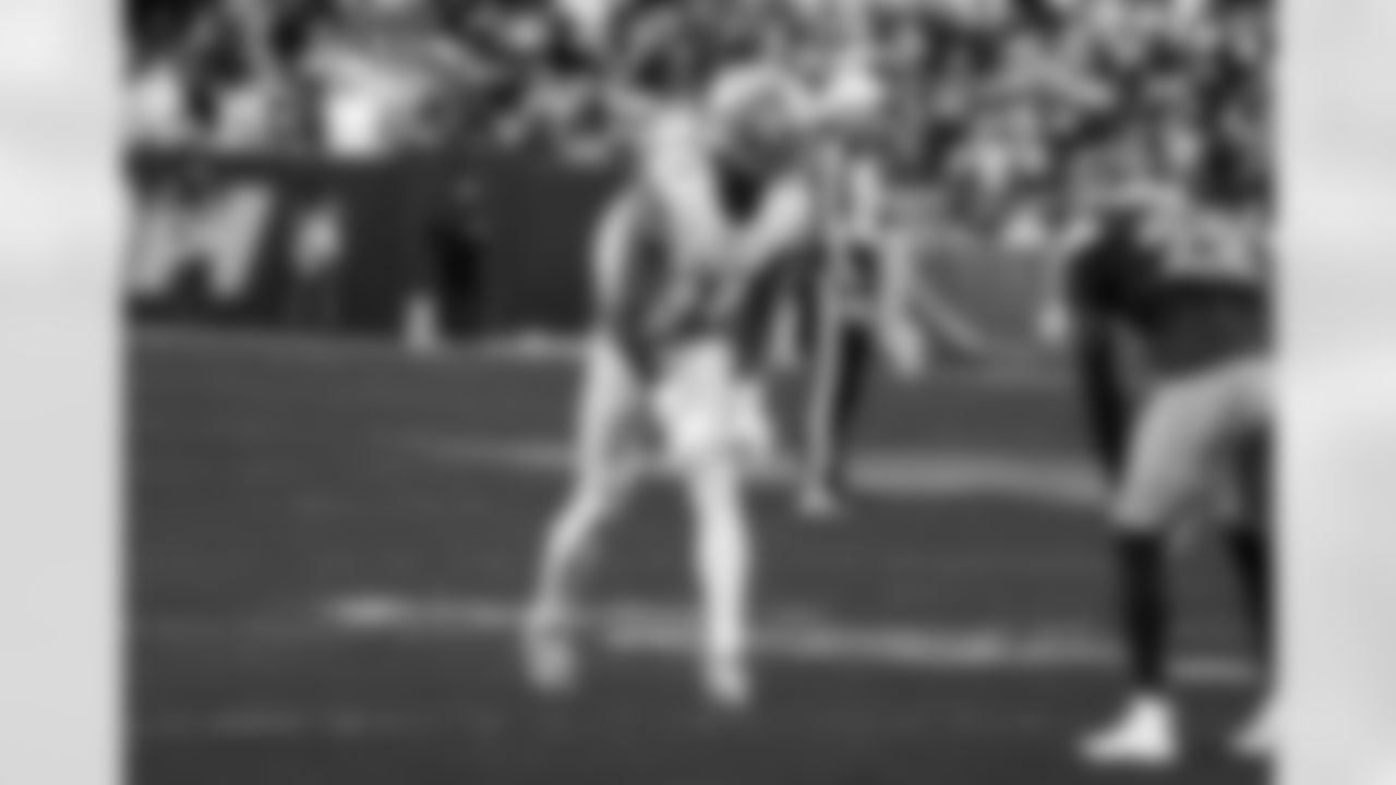 Detroit Lions wide receiver Jameson Williams (1) during an NFL football game against the Washington Commanders on Sunday, Nov. 9, 2025 in Landover, Md. (Jeff Nguyen/Detroit Lions via AP)