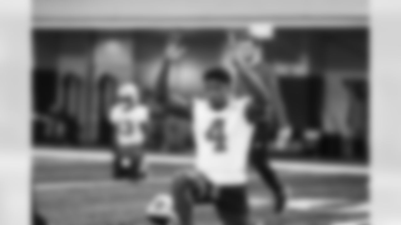 Detroit Lions cornerback D.J. Reed (4) during practice at the Meijer Performance Center on Dec. 19, 2025 in Allen Park, Mich. (Jeff Nguyen/Detroit Lions)