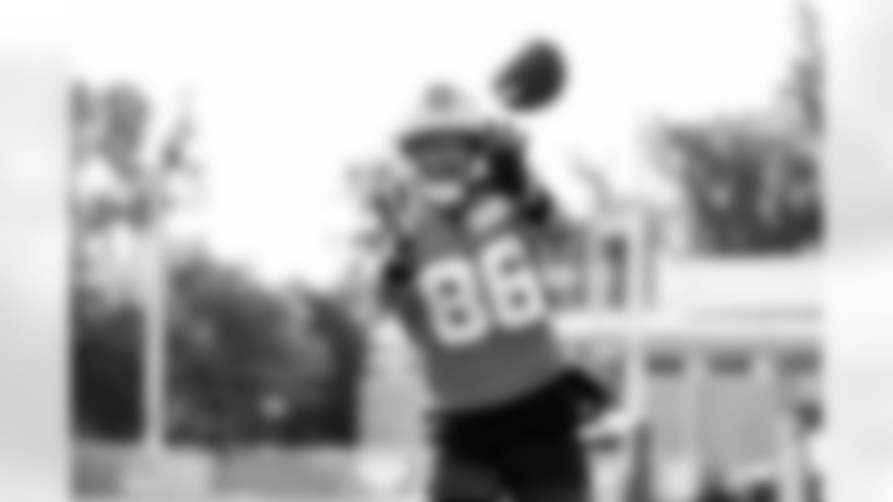 Detroit Lions wide receiver Malik Taylor (86) during training camp at the Meijer Performance Center on July 22, 2025 in Allen Park, Mich. (Jeff Nguyen/Detroit Lions)