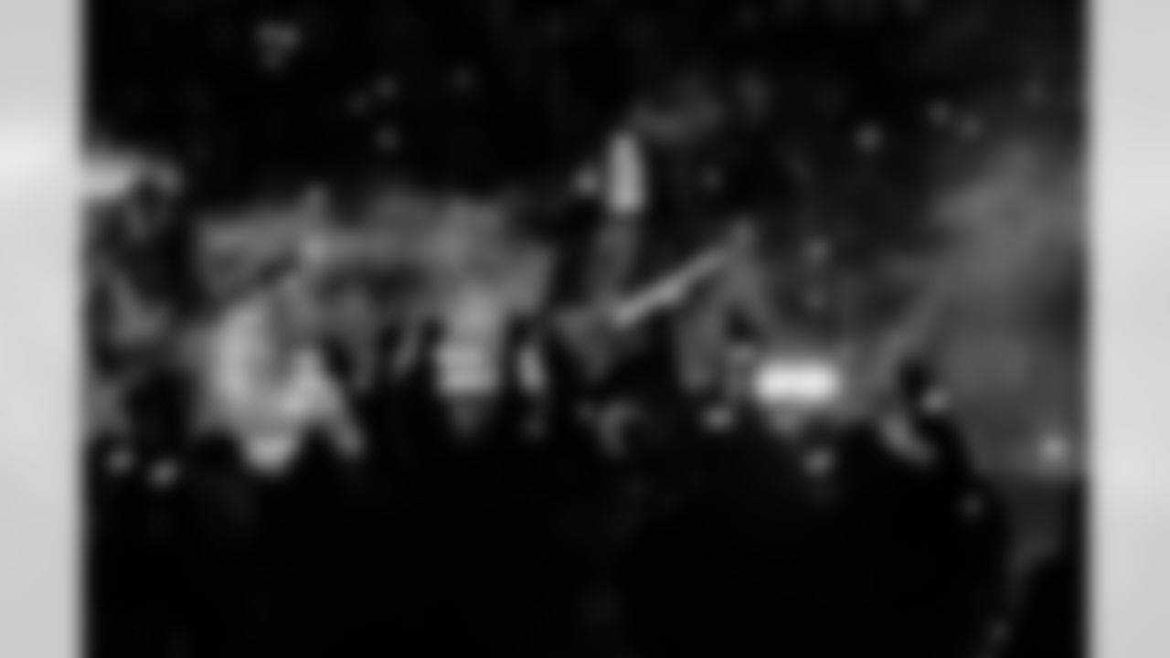 Jack White performs during the Thanksgiving Halftime Show powered by Verizon during an NFL football game against the Green Bay Packers on Thursday, Nov. 27, 2025 in Detroit. (Jeff Nguyen/Detroit Lions via AP)