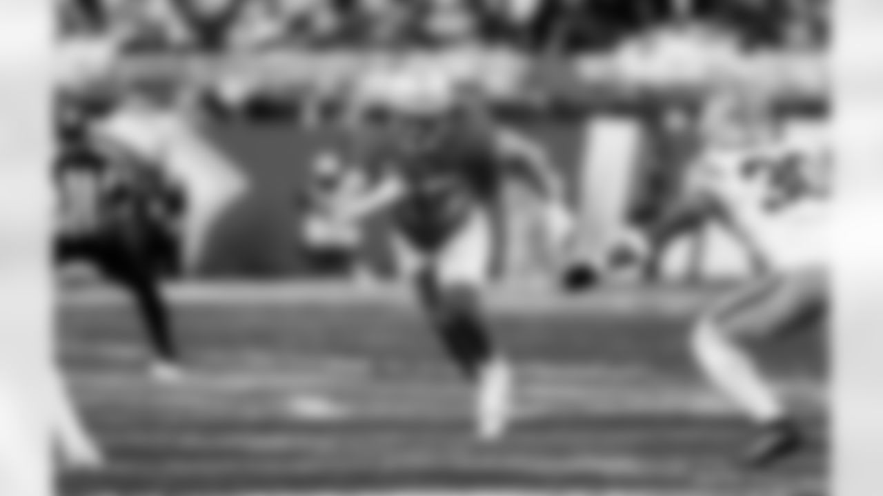 Detroit Lions linebacker Grant Stuard (15) during an NFL football game against the Green Bay Packers on Thursday, Nov. 27, 2025 in Detroit. (Jeff Nguyen/Detroit Lions via AP)