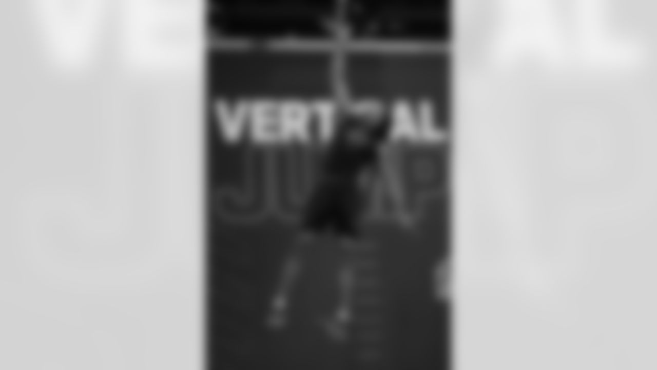 Arizona defensive back Genesis Smith (47) runs a drill at the NFL football scouting combine in Indianapolis, Friday, Feb. 27, 2026. (AP Photo/Julio Cortez)