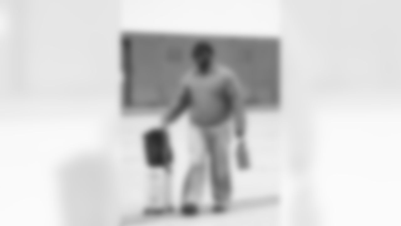 Detroit Lions defensive lineman DJ Reader (98) travels to Philadelphia on Nov. 15, 2025. (Jeff Nguyen/Detroit Lions via AP)