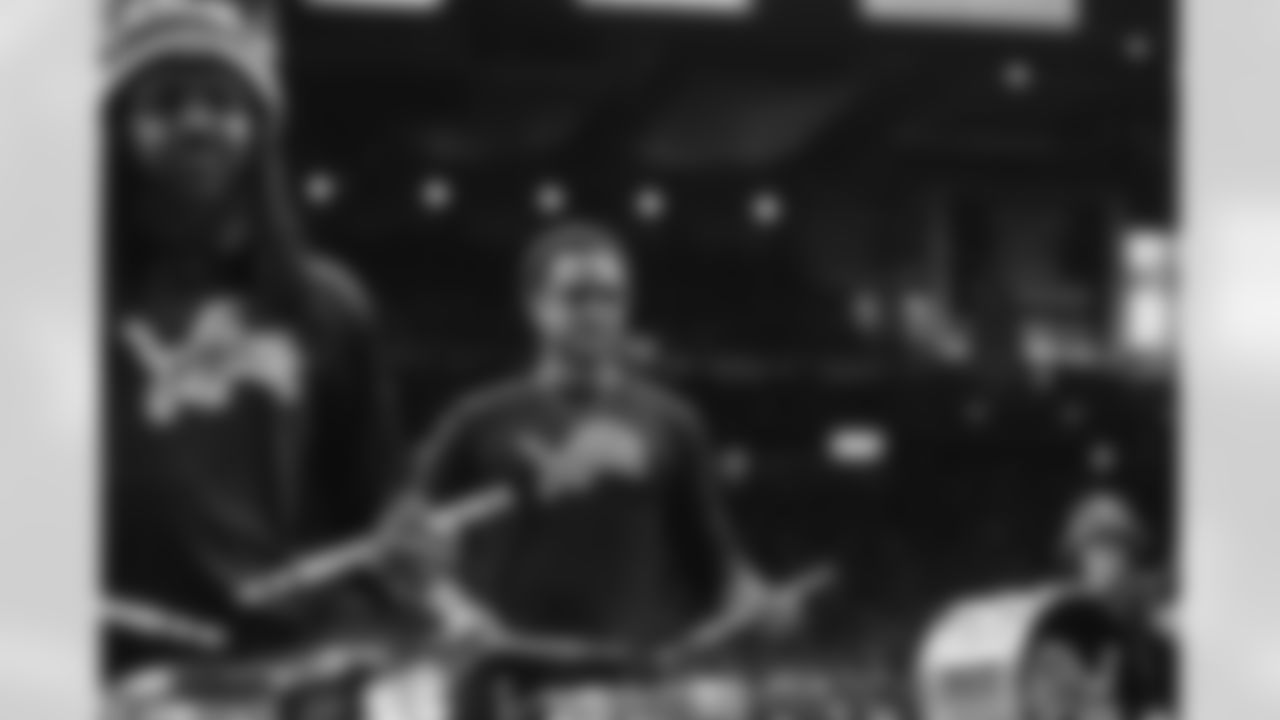 Detroit Lions Honolulu Boom before an NFL football game against the New York Giants on Sunday, Nov. 23, 2025 in Detroit. (Stephanie VanWagoner/Detroit Lions)