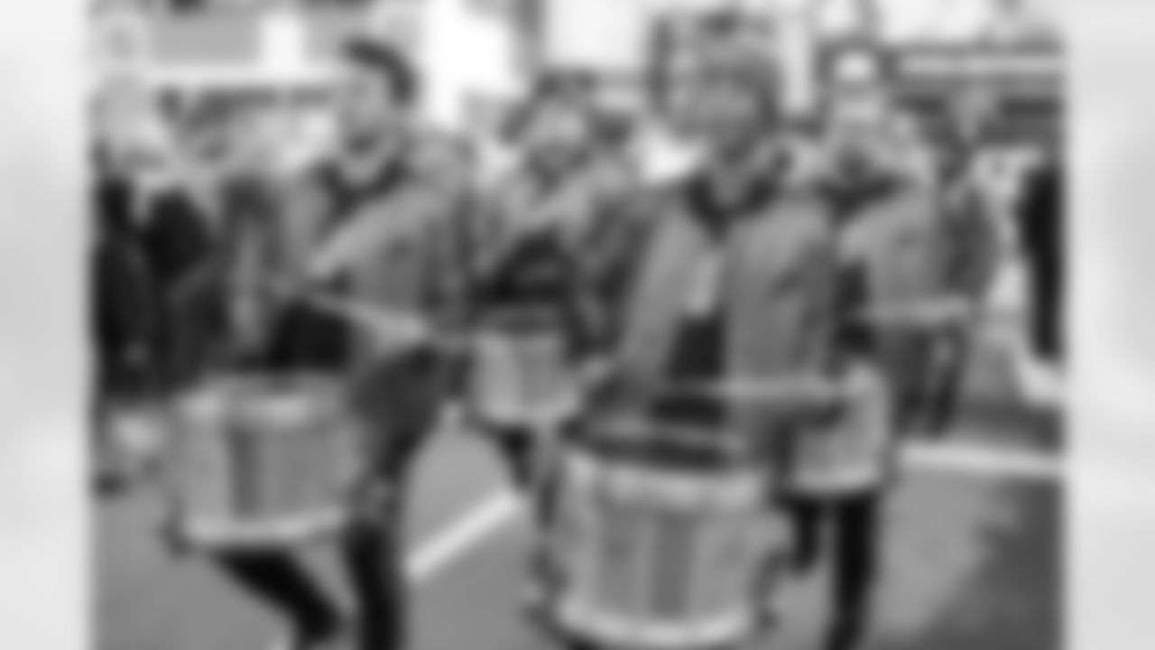 Detroit Lions Honolulu Boom performs before an NFL football game against the Minnesota Vikings on Sunday, Nov. 2, 2025 in Detroit. (Mike Ferdinande/Detroit Lions)