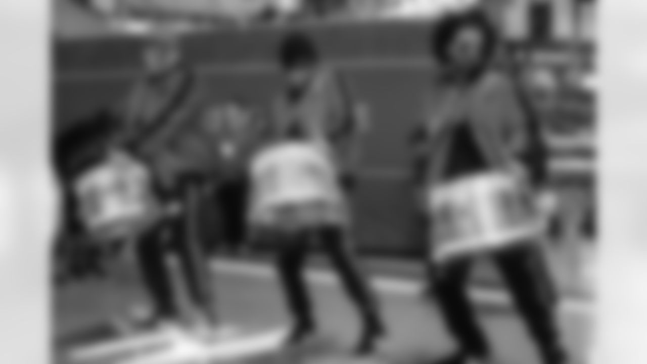 Detroit Lions Honolulu Boom performs before an NFL football game against the Pittsburgh Steelers on Sunday, Dec. 21, 2025 in Detroit. (Mike Ferdinande/Detroit Lions)