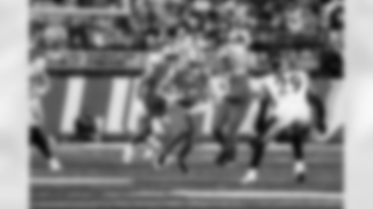 Detroit Lions wide receiver Isaac TeSlaa (18) during an NFL football game against the Pittsburgh Steelers on Sunday, Dec. 21, 2025 in Detroit. (Jeff Nguyen/Detroit Lions via AP)