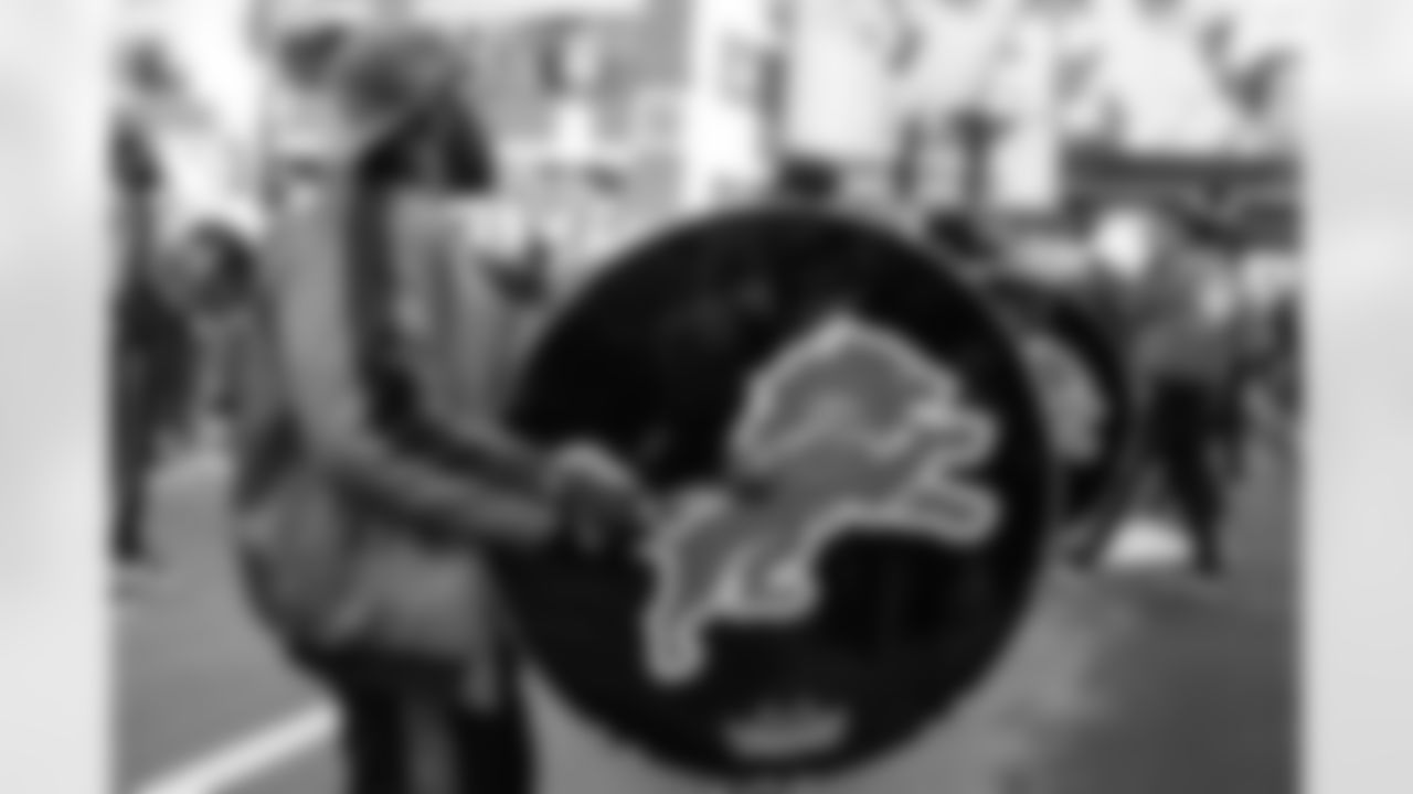 Detroit Lions Honolulu Boom performs before an NFL football game against the Minnesota Vikings on Sunday, Nov. 2, 2025 in Detroit. (Mike Ferdinande/Detroit Lions)