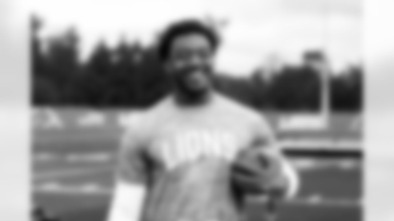 Detroit Lions wide receiver Jackson Meeks (83) during offseason workouts at the Meijer Performance Center on May 19, 2025 in Allen Park, Mich. (Jeff Nguyen/Detroit Lions)