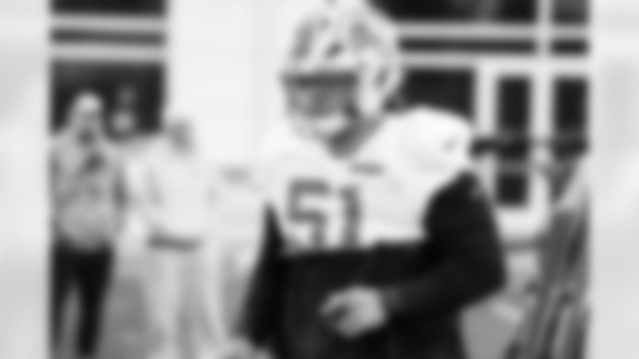 Detroit Lions defensive lineman Roy Lopez (51) during practice at the Meijer Performance Center on Nov. 12, 2025 in Allen Park, Mich. (Jeff Nguyen/Detroit Lions)