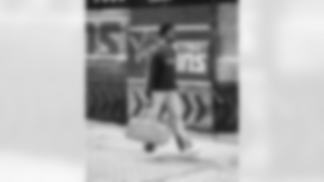 Detroit Lions cornerback D.J. Reed (4) arrives to an NFL football game against the Dallas Cowboys on Thursday, Dec. 4, 2025 in Detroit. (Jeff Nguyen/Detroit Lions via AP)