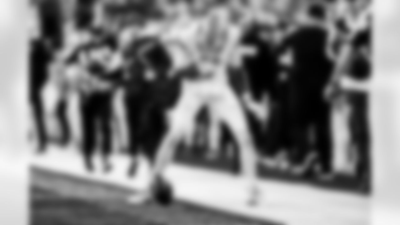 Detroit Lions wide receiver Jameson Williams (1) during an NFL football game against the Dallas Cowboys on Thursday, Dec. 4, 2025 in Detroit. (Jeff Nguyen/Detroit Lions via AP)