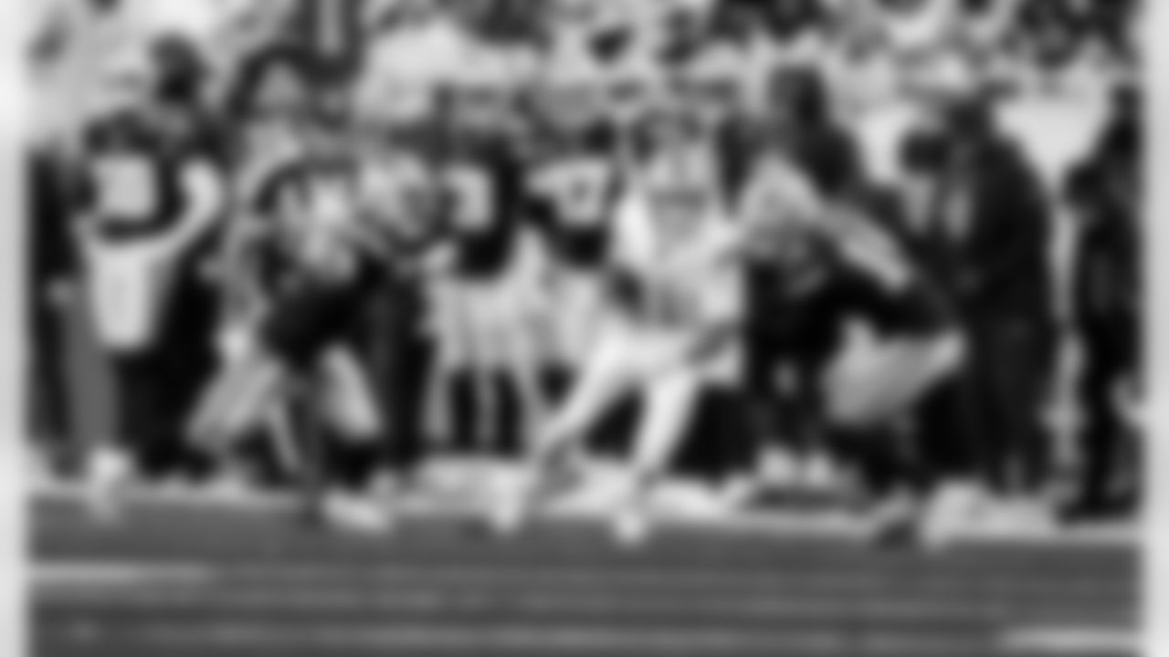 Detroit Lions wide receiver Jameson Williams (1) during an NFL football game against the Dallas Cowboys on Thursday, Dec. 4, 2025 in Detroit. (Jeff Nguyen/Detroit Lions via AP)