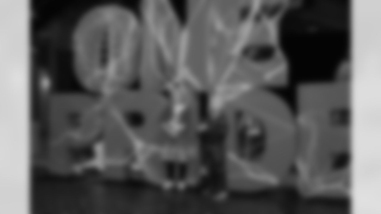 Kids participate in the halloween activations during the Cub Club Halloween event at Ford Field on Oct. 29, 2025 in Detroit. (Mike Ferdinande/Detroit Lions)