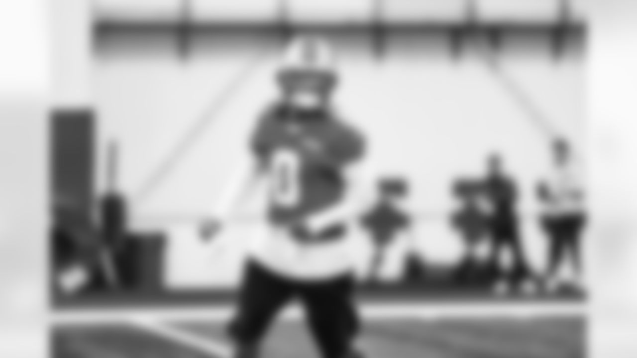 Detroit Lions running back Jahmyr Gibbs (0) during practice at the Meijer Performance Center on Dec. 12, 2025 in Allen Park, Mich. (Jeff Nguyen/Detroit Lions)