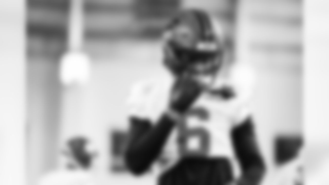 Detroit Lions safety Ifeatu Melifonwu (6) during practice at the Meijer Performance Center in Allen Park, MI on January 2, 2025. (Jeff Nguyen/Detroit Lions)