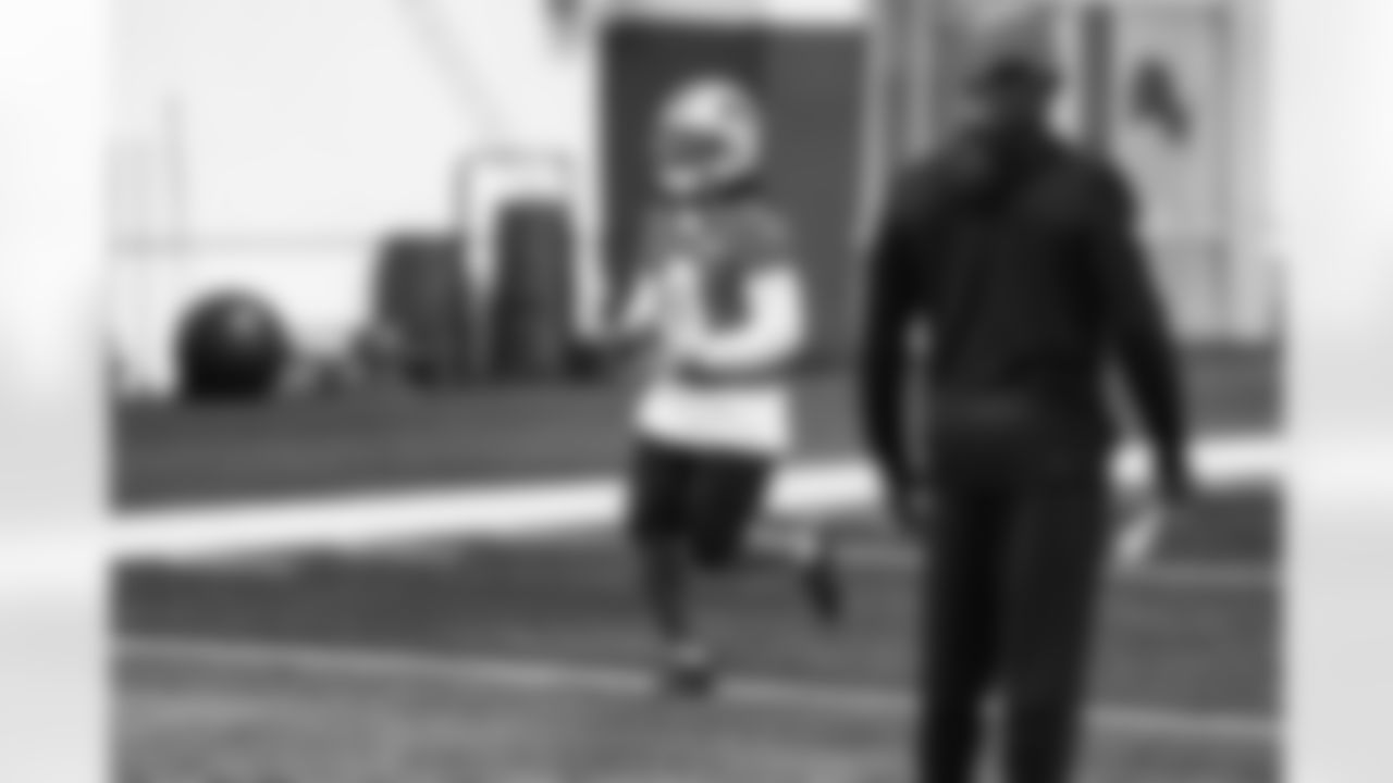 Detroit Lions running back Jahmyr Gibbs (0) during practice at the Meijer Performance Center on Dec. 2, 2025 in Allen Park, Mich. (Jeff Nguyen/Detroit Lions)