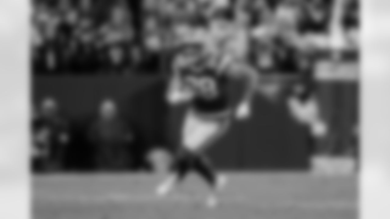 TE Luke Musgrave

Backed up by John FitzPatrick and Josh Whyle

(AP Photo/Michael Owens)