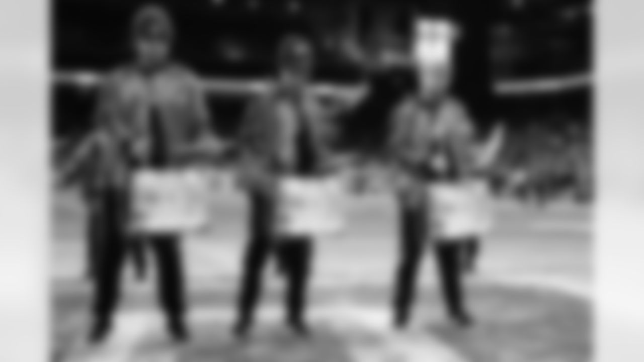 Detroit Lions Honolulu Boom performs during an NFL football game against the Green Bay Packers on Thursday, Nov. 27, 2025 in Detroit. (Mike Ferdinande/Detroit Lions)