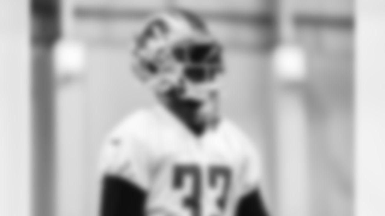 Detroit Lions cornerback Craig James (33) during practice at the Lions training facility in Allen Park, MI on January 18, 2024. (Josh Mandujano/Detroit Lions)