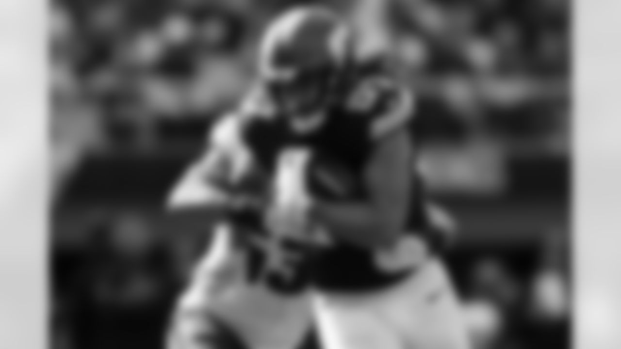 * TE T.J. Hockenson*
Backed up by Josh Oliver and Ben Yurosek
(AP Photo/Aaron M. Sprecher)